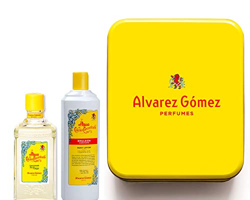 Alvarez Gomez Lata De Colonia Concentrada 300ml + Emulsión 460ml Amarillo