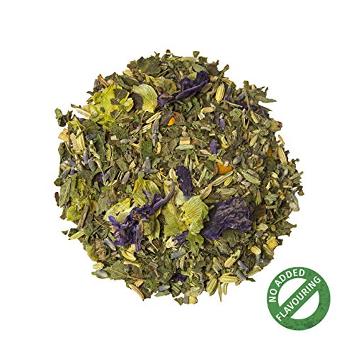 alveus® Herbal BIO (Calm Down, Té de Hierbas Orgánico, infusión de hinojo, melisa y salvia, Bolsa A Granel 100 Gramos)