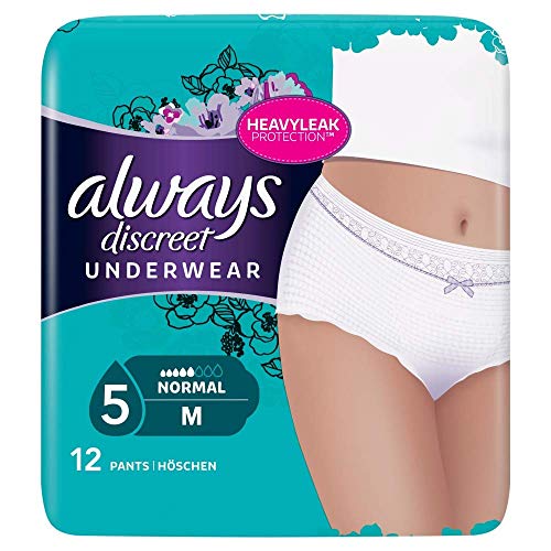 Always Discreet Incontinence Normal Pants for Medium Sensitive Bladder (Pack ...