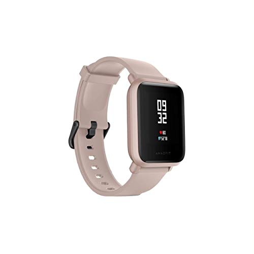 Amazfit Bip S Smartwatch 5ATM GPS GLONASS -Reloj inteligente con bluetooth y conectividad con Android e iOS - Version Global (Rosa)