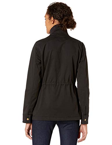 Amazon Essentials - Chaqueta de uso diario para mujer, Negro, US M (EU M - L)