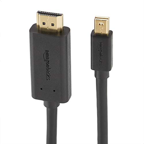 AmazonBasics - Cable adaptador Mini DisplayPort a HDMI (1,8 m)