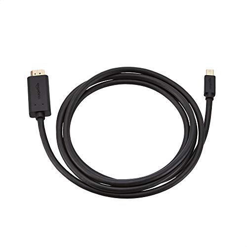 AmazonBasics - Cable adaptador Mini DisplayPort a HDMI (1,8 m)