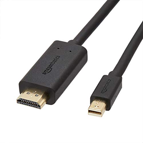 AmazonBasics - Cable adaptador Mini DisplayPort a HDMI (1,8 m)