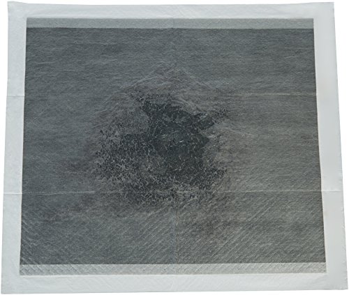 AmazonBasics - Empapadores de adiestramiento para perros, carbón, normal, 40 unidades