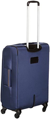 AmazonBasics - Maleta blanda con ruedas giratorias, 74 cm, Azul marino