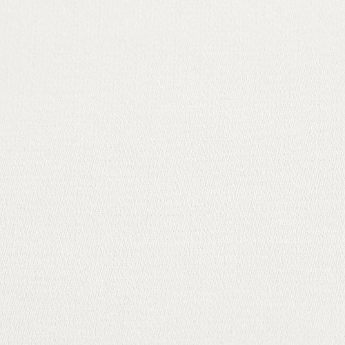 AmazonBasics - Sábana bajera ajustable (polialgodón 200 hilos) Blanco - 150 x 200 x 30 cm