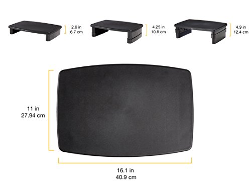 AmazonBasics - Soporte ajustable para monitor