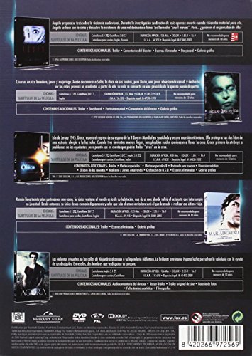 Amenabar 2014  - Pck5 (Tesis (Reedicion) / Abre Los Ojos / Los Otros / Mar Adentro / Agora) [DVD]