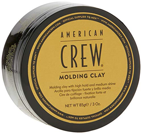 American Crew Molding Clay Arcilla de Fijación (Fijación Fuerte y Brillo Medio) 85g