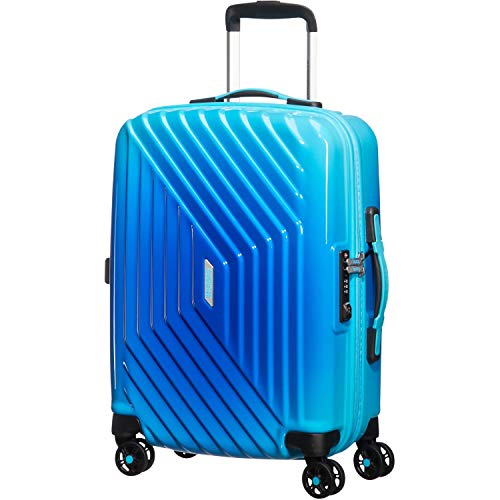 American Tourister Air Force 1 - Maleta, Azul (Gradient Blue), S (55cm-34L)