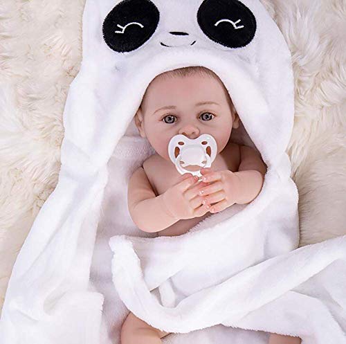 AMITD Renacido De Simulación Muñecas, Realista Y Bebé Adorable, Juntos 50 Cm Renacido Muñeca Regalo Recién Nacido De Silicona Flexible De Crecimiento Niños