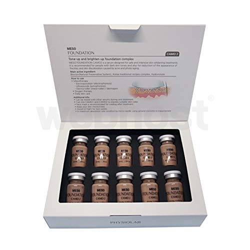 Ampollas MTS, de color piel básico CAMO2, Doreme Physiolab