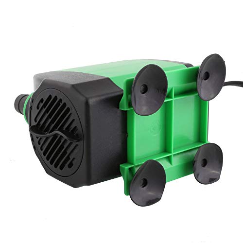Amzdeal Bomba de Agua Bomba Sumergible Bomba Circulacion, 24W 3000L / H max Altura de 3m Bomba de Fuente, Acuario, Pecera para el Agua Dulce y Marino