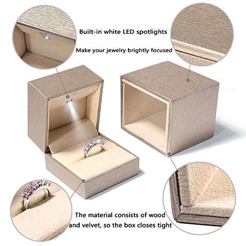 AnazoZ 18K Oro Rosa Anillo para Mujer Oro Rosa Anillos de Mujer Oval Morganite Rosa Claro Blanco 1ct Talla 25