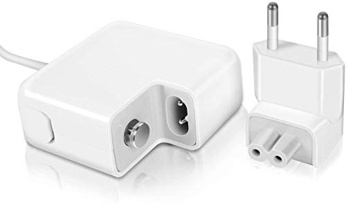 AndMore Cargador Compatible con MacBook Pro 60w, Adaptador de Corriente MagSafe 2 de Cargador macbook Air para MacBook Pro 13 Pulgadas Pantalla Retina (de Finales de 2012) A1425, A1435, A1502, A1465