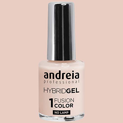 Andreia Esmalte de Uñas Semi-Permanente - Hybrid Gel – 2 pasos y no requiere lámpara de larga duración y fácil eliminación – Fusion Color H10