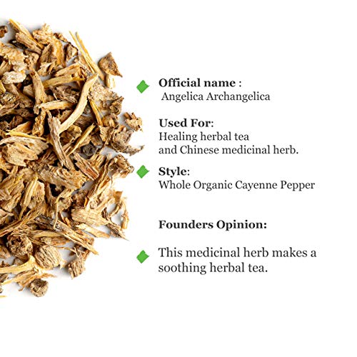 Angelica Raíz Organica Don Quai - Ginseng Femminile - Ginseng Raíces Hembra - Angelica China 100g