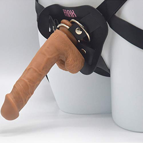 AnnyPnnY001 Impermeable, Silicona, masajeador Femenino, pene, Bragas, edredón, pene, Desgaste, Productos de Salud Sexual for Adultos