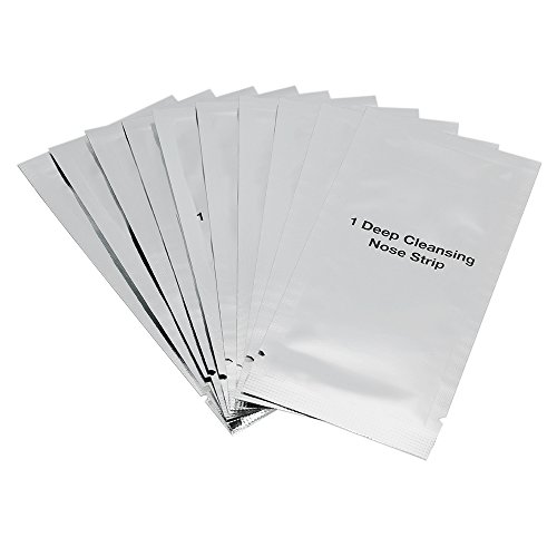 ANSELF - 10pcs Removedor de Espinilla Acné Puntos Negros de Poros de Nariz para la Limpieza Profunda (Tira Incluye Carbón Vegetal Extracto)