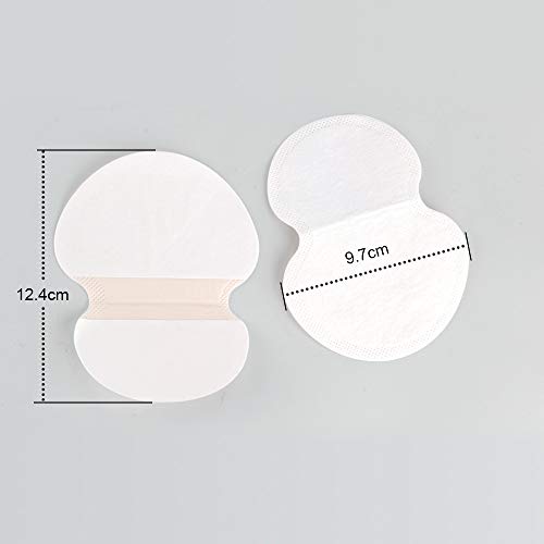 Anself 20 piezas de verano almohadilla para el sudor protección absorbente de la transpiración axila axila almohadilla para el sudor desechable