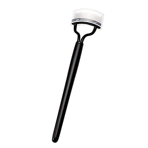 Anself Microcepillos Aguja Acero inoxidable Manejar Plásticos Peine de Pestañas Acero (1 Pc)