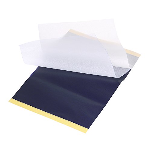 Anself Papel de Transferencia para Tatuaje Cuatro Capas de Hojas de Copia para Tatuaje Tattoo Transfer Paper (#2)