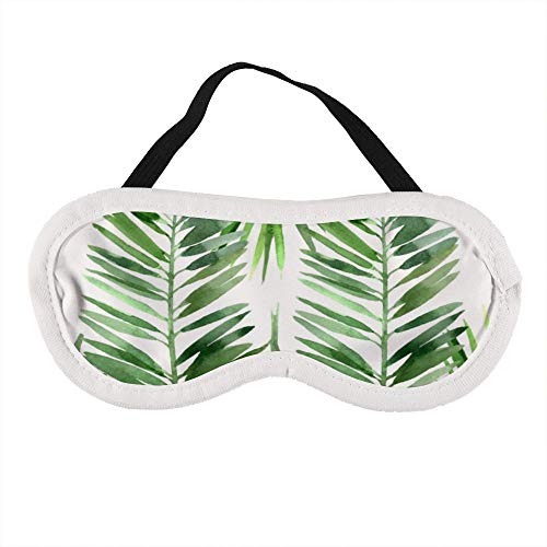 Antifaz portátil para hombres y mujeres, bambú abstracto en pintura acuarela, la mejor máscara para dormir para viajes, siestas, te dará el mejor ambiente de sueño
