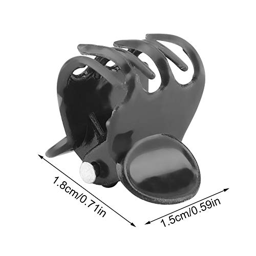 AOFOX 100 Clips para Plantas, orquídeas, orquídeas, Soporte para orquídeas, Clips de Flores y Vid para apoyar Tallos de Vid Crecer verticalmente Verde Oscuro