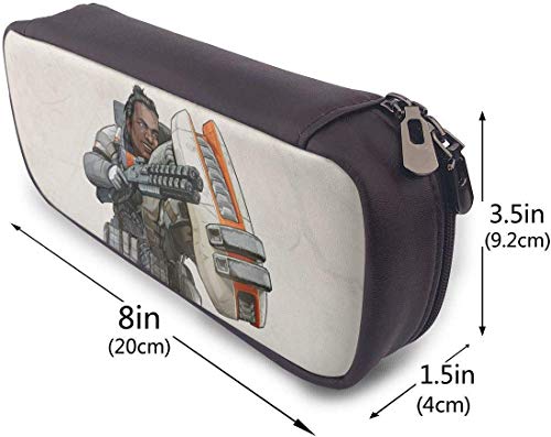 Apex Legends Gibraltar 2 Estuche para lápices Estuche para bolígrafos Estuche para lápices Estuche para maquillaje para escuela Oficina Universidad