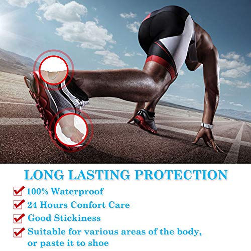 Apósitos Ampollas, 15 Uds Apositos Adhesivos Impermeables, Apósitos Para Ampollas, Parches Hidrocoloides Para Prevención De Ampollas En Pies, Dedos y Talones, Curación Más Rápida