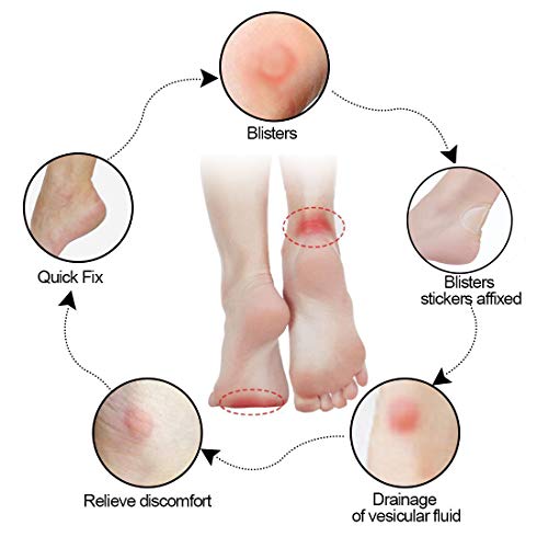 Apósitos Ampollas, 15 Uds Hidrocoloides Ampollas, Hidrocoloides Parches, Apósitos Hidrocoloides Stick Para Ampollas Pies, Callos.
