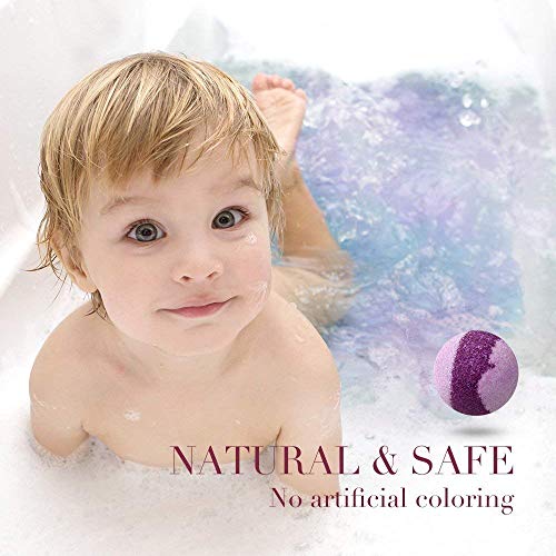 Aprilis 12 Bombas de Baño, Exuberantes Efervescencias flotantes de Spa, Productos de Baño Imprescindibles, Baño de Burbujas, Sales de Baño