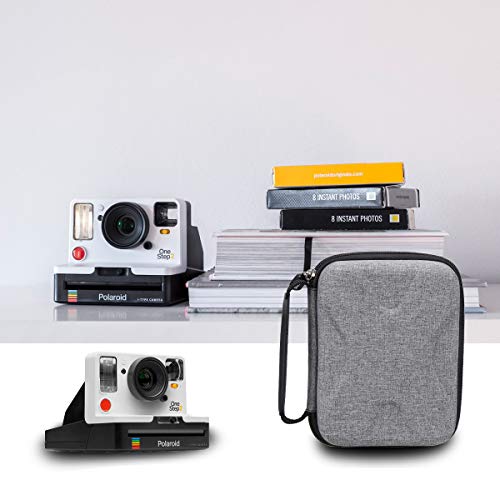 Aproca Duro Viajes Funda Bolso Caso para Polaroid Originals 9002/9003 / 9008/9009 / 9016/9017 One Step 2 Viewfinder i-Type - Cámara Instantáneas (Grey)