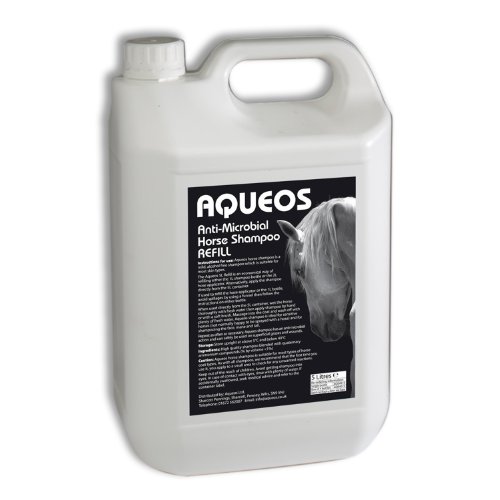 Aqueos Horse Anti-Microbial Shampoo, 5 Litre