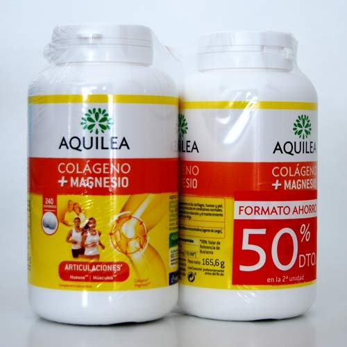 Aquilea Colageno Magnesio; 240 comprimidos, Duplo.
