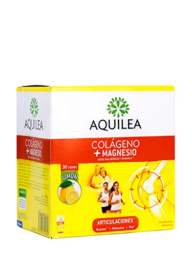 Aquilea Colageno + Magnesio - Suplemento para Articulaciones, 30 Sobres