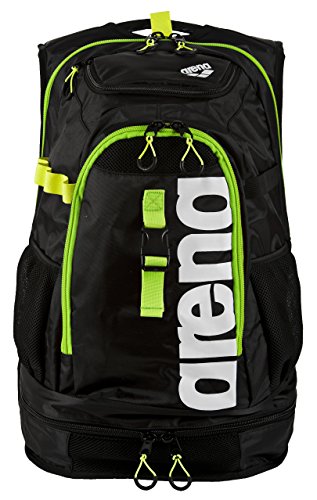 Arena Fastpack 2.1 Mochila, Unisex Adulto, Gris (Dark Grey/Acid), 36x24x45 cm (W x H x L)