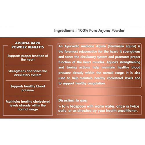 Arjuna corteza en polvo 200g