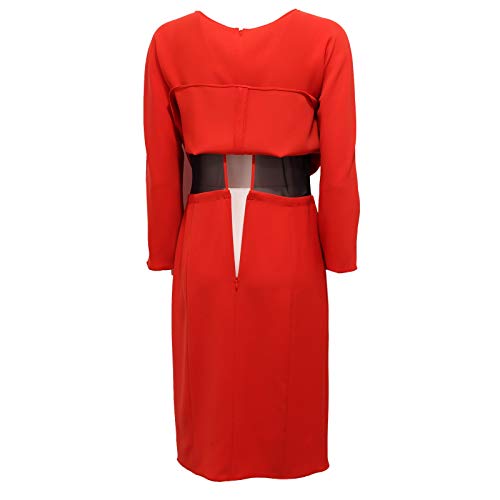 Armani 1476AA Abito Donna Collezioni Red Vestito Dress Woman [42]