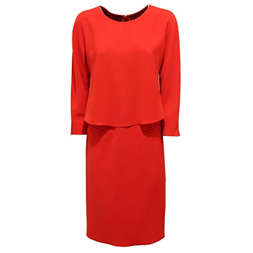 Armani 1476AA Abito Donna Collezioni Red Vestito Dress Woman [42]