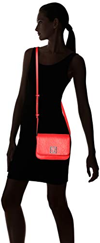 Armani Exchange - Bolso de hombro para mujer (14 x 8 x 20 cm), color Rojo, talla 14x8x20 cm (B x H x T)