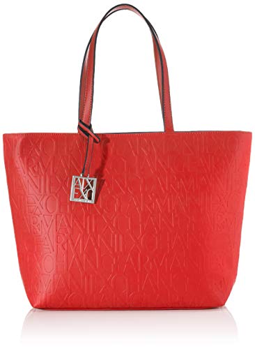 Armani Exchange Liz-Open - Calavera para mujer (28 x 11 x 40 cm), color Rojo, talla 28x11x40 cm (B x H x T)