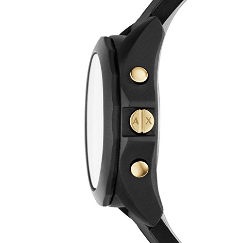 Armani Exchange Smartwatch Híbrido para Hombre de Connected con Correa en Silicona AXT1004
