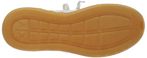 Armani Exchange Sock Sneakers, Zapatillas para Mujer, Blanco (White/Blue Gold R579), 40 EU