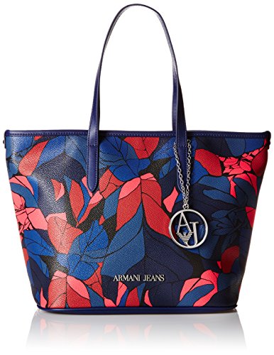 Armani Jeans 9220296A714 - Shopper de Material Sintético Mujer 23x17x26 cm (B x H x T)