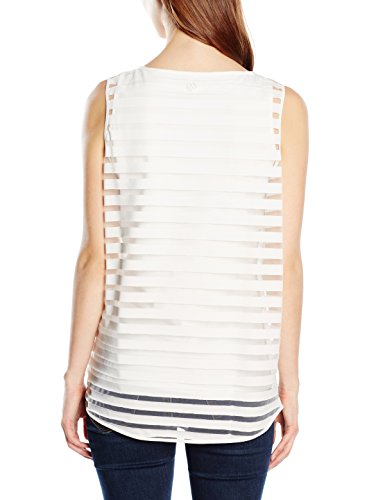 Armani Jeans C5086VB Chaqueta, Blanco, ES 36 (IT 40) para Mujer