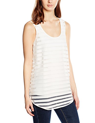 Armani Jeans C5086VB Chaqueta, Blanco, ES 36 (IT 40) para Mujer