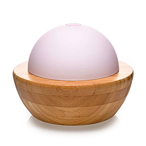 Aroma Difusor Alzir de vidrio y bambú