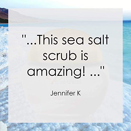 Aromatic Salt Scrub - Gold | Exfoliante corporal con sal del mar muerto | Alivia Psoriasis | Alivia Eczema | Recomendado por dermatólogos | Premier by Dead Sea Premier